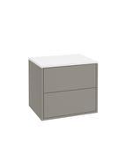 PULSE Wall Hung 60cm Two Drawer Countertop Vanity Unit image