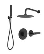 HAKK Thermostatic Shower Set 2 Chrome with Wall Arm image