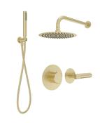 HAKK Thermostatic Shower Set 2 Chrome with Wall Arm image