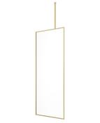 MIRAGE 900mm Brushed Gold Frame with Clear Glass image