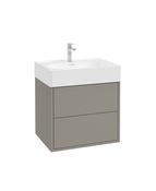 PULSE Wall Hung 60cm Two Drawer Vanity Unit &amp; Basin image
