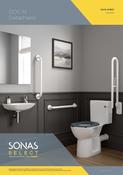 SONAS Doc M Close Coupled WC Pack Seat image