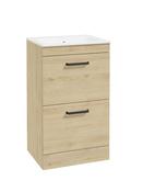 CORTA Floorstanding 50cm Two Drawer Unit image