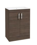 CORTA Floorstanding 60cm Two Door Unit &amp; Handles image