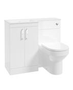 CORTA 100cm LH Combination Two Door Unit &amp; Handles image