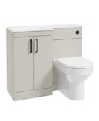 CORTA 100cm LH Combination Two Door Unit &amp; Handles image