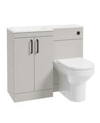 CORTA 100cm LH Combination Two Door Unit &amp; Handles image