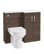 CORTA 100cm RH Combination Two Door Unit &amp; Handles image