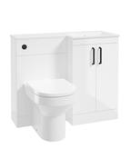 CORTA 100cm RH Combination Two Door Unit &amp; Handles image
