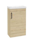 CORTA Floorstanding 50cm Single Door Compact Unit &amp; Handle image