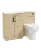 CORTA 110cm LH Combination Two Door Unit &amp; Handles image