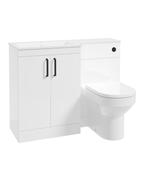 CORTA 110cm LH Combination Two Door Unit &amp; Handles image