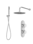 ALITA Knurled Shower Set 2 &amp; Wall Mounted Arm image