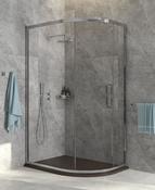 ASPECT Chrome Single Door Offset Quadrant image