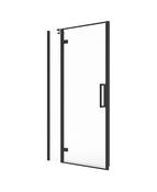 ASPECT Matt Black Hinged &amp; Incline Shower Door image