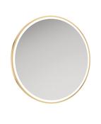 ASTRID BEAM 800mm Round Illuminated Metal Frame LED Mirror image