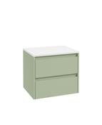 APEX Wall Hung 60cm Two Drawer Countertop Vanity Unit image