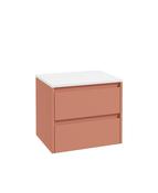 APEX Wall Hung 60cm Two Drawer Countertop Vanity Unit image