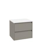 APEX Wall Hung 60cm Two Drawer Countertop Vanity Unit image