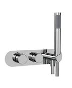 ALITA Horizontal Dual Control Concealed Thermostatic Shower Valve &amp; Handset image