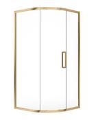 ASPECT Brushed Gold Single Door Quadrant image