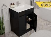 SONAS Source Floorstanding Two Door Vanity Unit &amp; Core Basin Mixer image