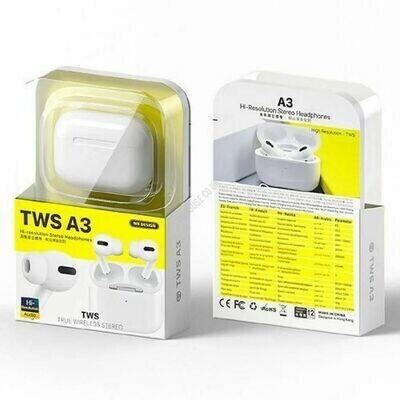 Remax WK Design TWS A3 Bluetooth V5.0 Wireless Stereo Earphones in