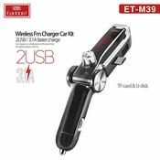Earldom ET-M39 Wireless FM Charger Car Kit (Black) image