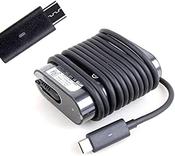 Dell original 45W 20V/12V/5V 1.5A/2A/2A USB-C, charger with Irish/UK plug image