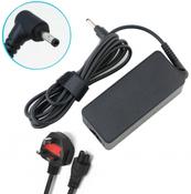 Lenovo compatible 20V 2.25A 45W 1.7mm charger with Irish/UK plug image