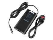 Dell original 90W USB-C 5V/9V/15V/20V 3A/3A/3A/4.5A Laptop Charger with UK/Irish plug image