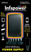 INFAPOWER 2250MA MULTIVOLT UNIVERSAL CHARGER