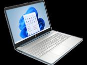 HP 15S-FQ2045NA Grade ​A1 Refurbished (as new) Intel Pentium 7505 4GB RAM 128Gb SSD 15.6" FHD Windows 11 Laptop in Silver  1 year warranty image