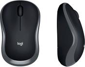 Logitech M185 Optical Wireless Mouse Grey image