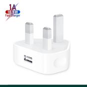 ANG ANG SP-TC21A 1A Single USB Wall Charger 3 Pin Triangle Adapter image