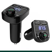 ANG CAR X8 Wireless Car Bluetooth FM Transmitter car (cigarette lighter) charger