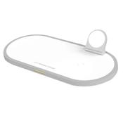 Prevo C6-W Indoor 3-In-1 Wireless Charging Station - White | 999433