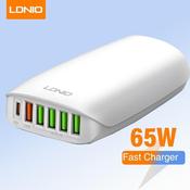 LDNIO 65W DESKTOP 6 PORT CHARGER