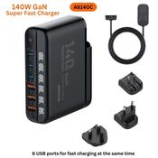 LDNIO 140W GAN SUPER FAST DESKTOP CHARGER - UK/Ireland Plug