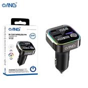 ANG FT-02 LED Display In-Car PD 30W + QC3.0 Fast Car Charger with FM Transmitter