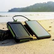 iSnatch Portable Solar powered Qi 10000mAh Power Bank image