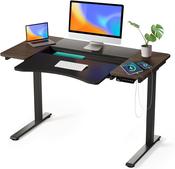 Smart Planner® Electric Height-adjustable Standing Desk - Black Wood image
