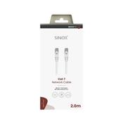 SINOX CAT 7 NETWORK RJ45 CABLE 2M WHITE image