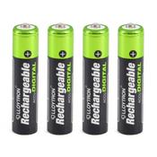 LLOYTRON RECHARGEABLE AAA BATT.900mAH 4PK image