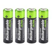 LLOYTRON RECHARGEABLE AA BATTERIES 2700mAH 4PK image