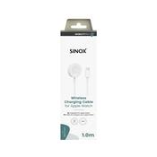 SINOX QI APPLE WATCH CHARGER 1M WHITE image