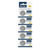 CR2025 3V LITHIUM BATTERY 5PK image