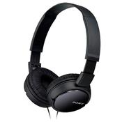 SONY ZX110B OVERHEAD HEADPHONES BLACK image