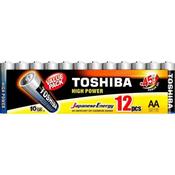 TOSHIBA BLISTER BATTERIES AA 12PK image
