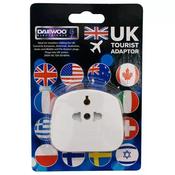 Universal Travel/Visitor Adapter Mains Plug Converter for use in Ireland and the UK. This unit does not convert the voltage image